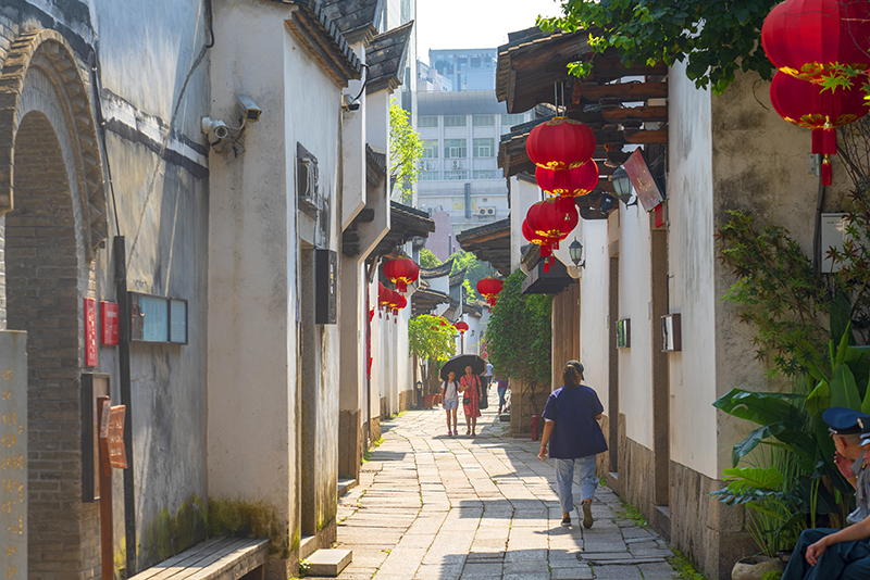 2019年6月28日，福州，三坊七巷風(fēng)光。